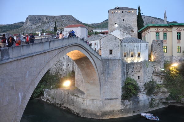 Słynny Stary Most w Mostarze.