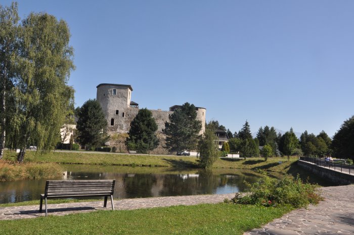 Zamek w Liptowskim Hradoku.
