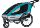 Amortyzowana przyczepka rowerowa dla dzieci Qeridoo Sportrex 1 - test