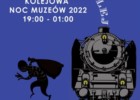 Kolejowa Noc Muzeów 2022/ 14.05.2022 r./19:00-01:00 - Stacja Muzeum w Warszawie