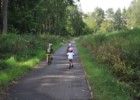 Piękna wydzielona droga dla rowerów na Szlaku Green Velo - niestety taki widok to rzadkość :(