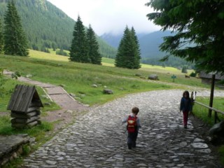 Dolina Chochołowska z dziećmi