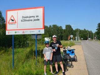Narwiański i Biebrzański Park Narodowy rowerem i z przyczepką!