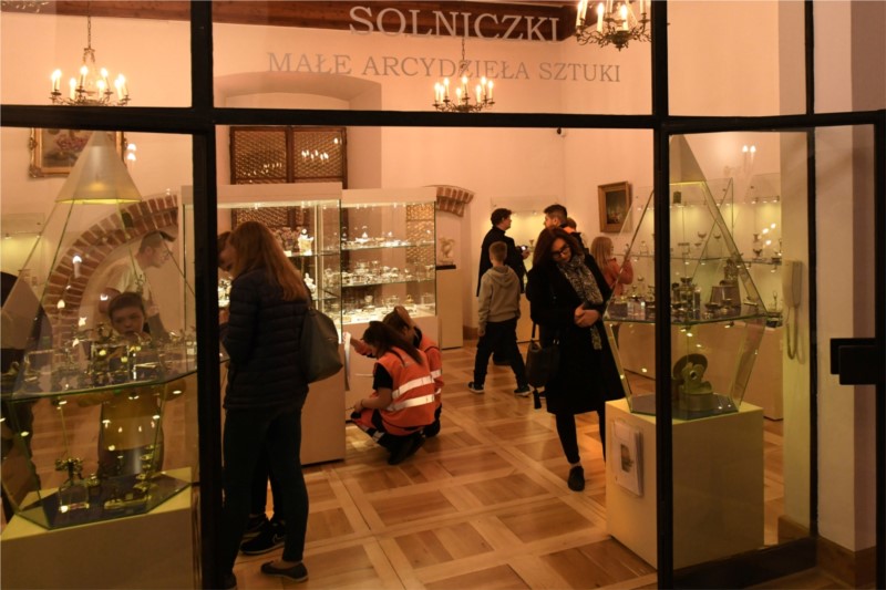 Noc Muzeów - wystawa solniczek