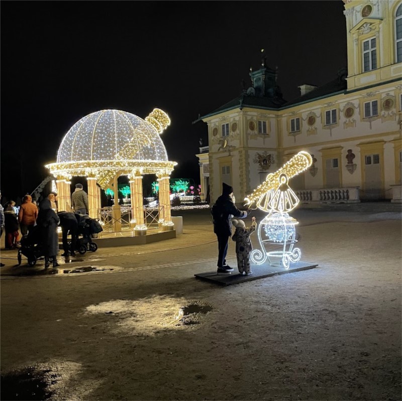 Królewski Ogród Światła zaprasza po raz 13. Wyjątkowy mapping na fasadzie pałacu