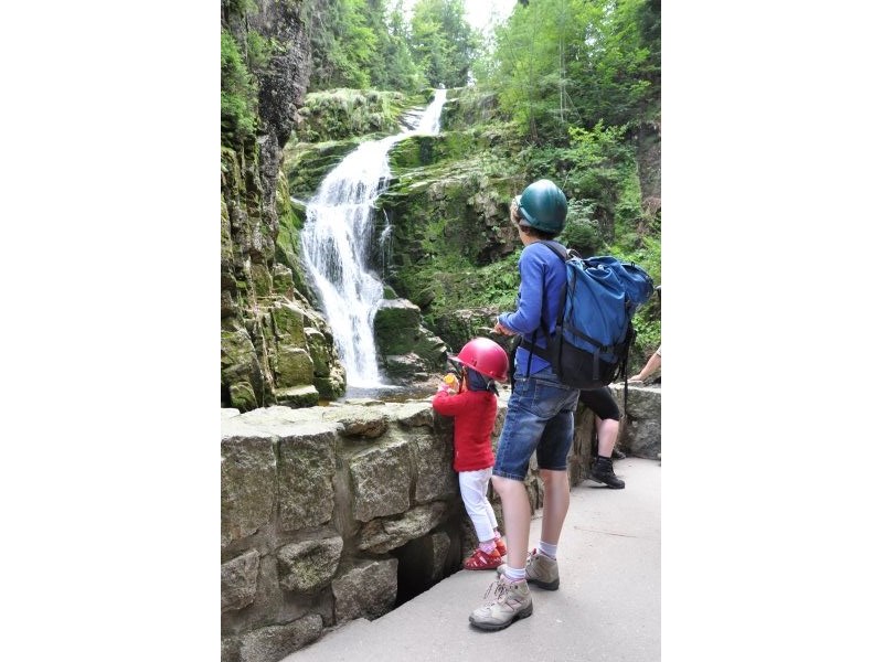 Wodospad Kamieńczyka - atrakcje dla dzieci dolnośląskie